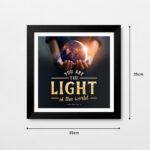 you are the light of the world_home decor