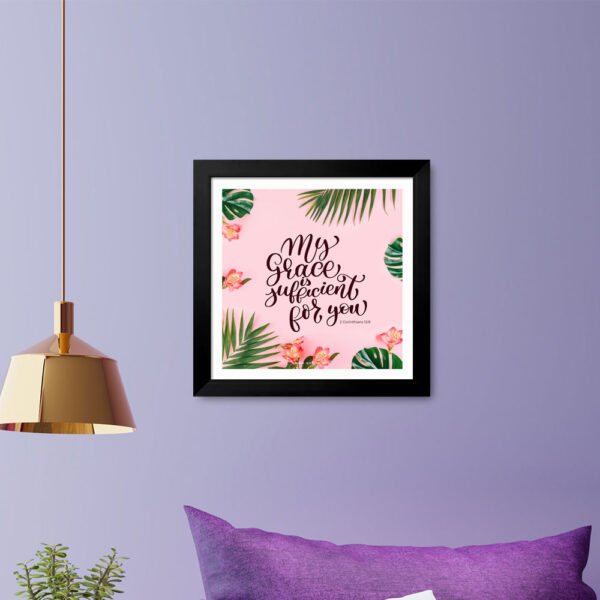 My Grace is sufficient for you_wall decor