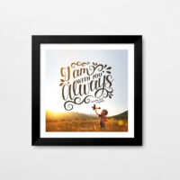 I am with you always (Matthew 28:20) Wall Decor