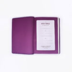 NKJV Thinline reference Large Print Purple Bible