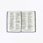 NKJV Thinline reference Large Print Purple Bible
