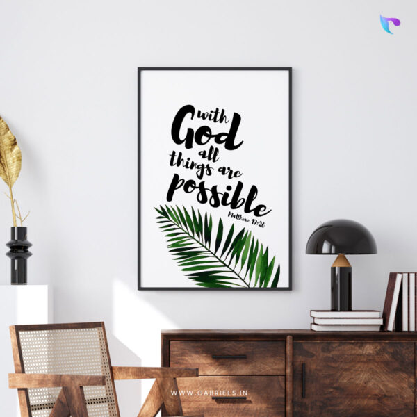 Bible-Verse-Frame-6cwith God all things are possible_christian-wall-decor_new