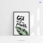 Bible-Verse-Frame-6a_with God all things are possible_christian-wall-decor