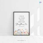 Bible-Verse-Frame-8a_I can do all things through christ who strengthens me_christian-wall-decor