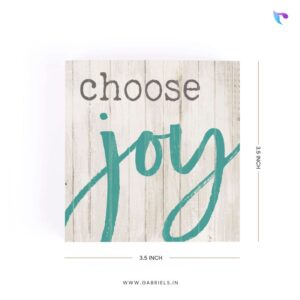 Choose joy | Christian Wood Block Decor