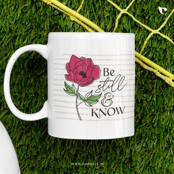 Christian mugs 18 be still and know b