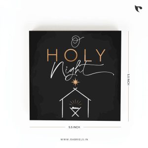 O holy night | Christian Wood Block Decor