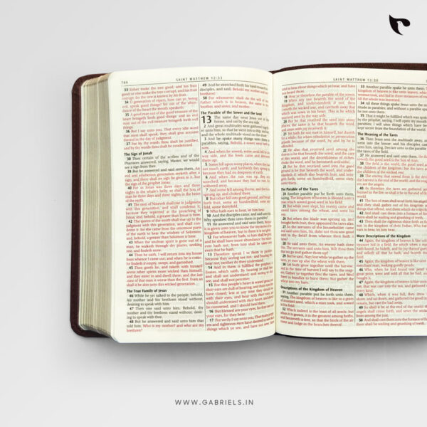 KJV COMPACT HOLY BIBLE (Brown) King James Version