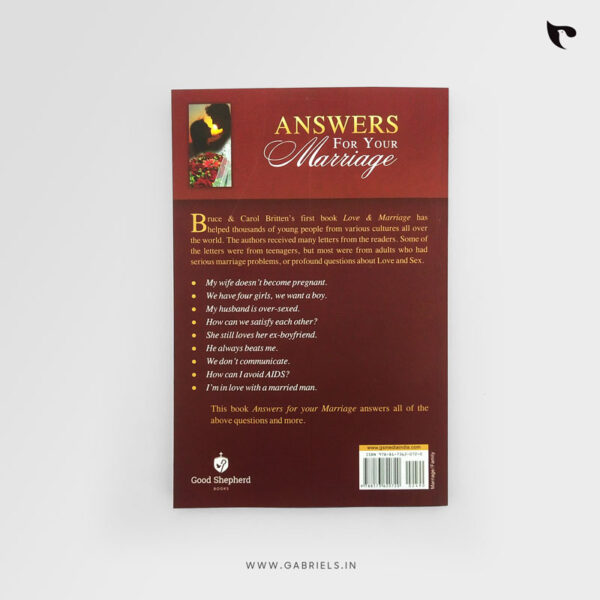 ANSWERS For your Marriage (A book for those who are married or soon to be married)