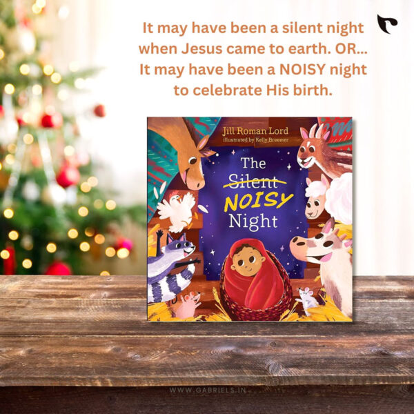 Christian Kids Books 26 The Silent Noisy Night Board book b