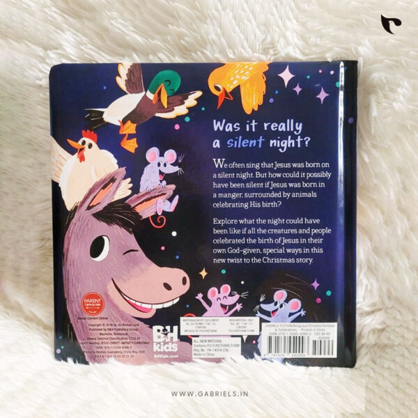 Christian Kids Books 26 The Silent Noisy Night Board book d