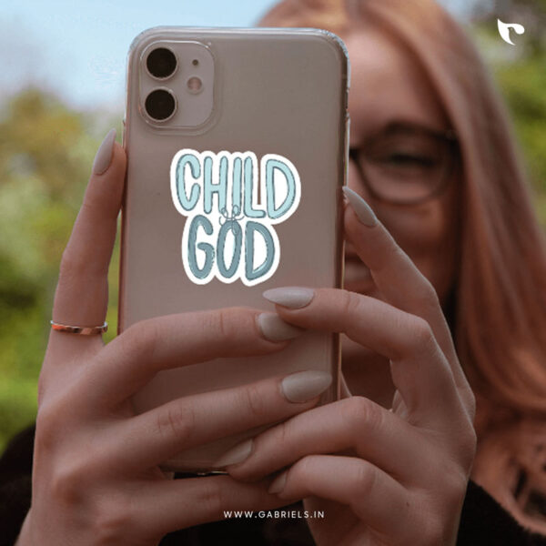 Christian sticker 8 child of god c