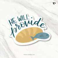 Christian sticker 9 he will provide a