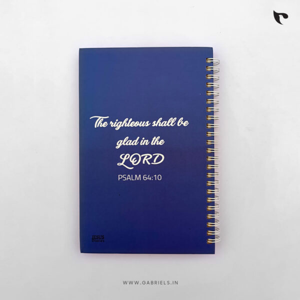 Christian Notepad 12 delight thyself also in the lord e