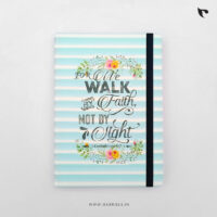 Christian Notepad 15 we walf by faith not by sight b