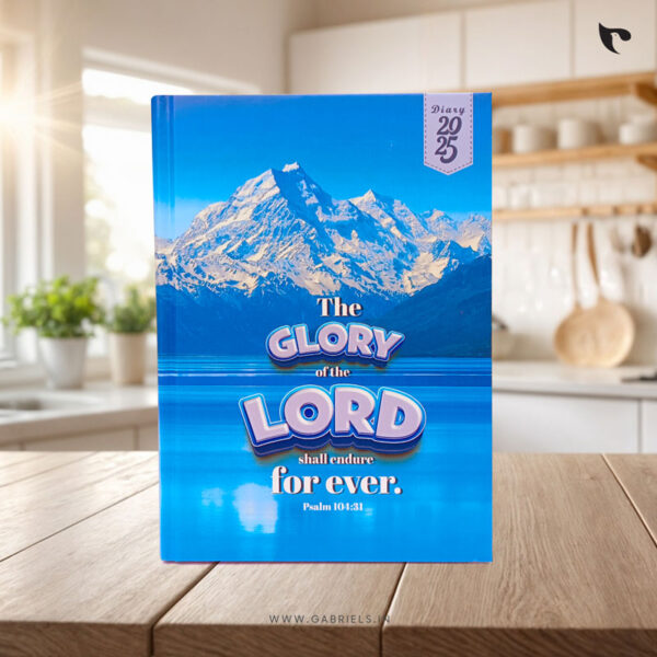 Christian Notepad 19 The Glory of the lord shall endure forever a