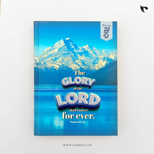 Christian Notepad 19 The Glory of the lord shall endure forever b