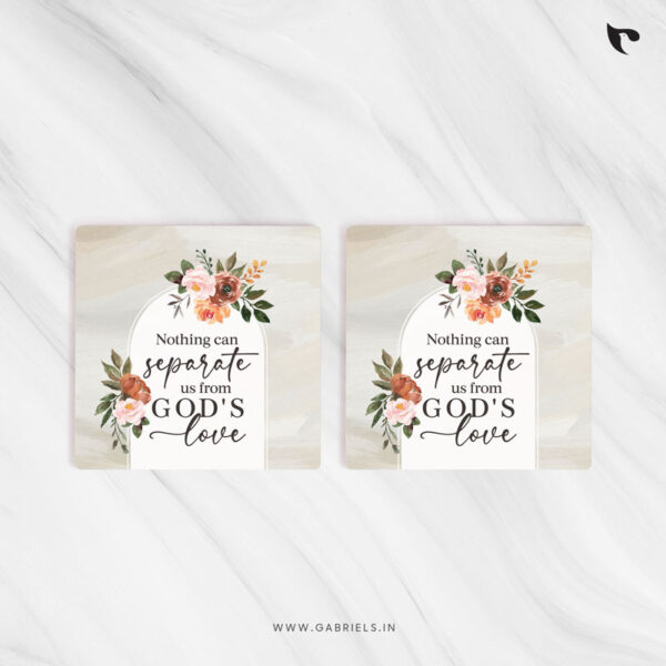 Christian coaster 26 nothing can separate us from god love b