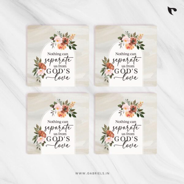 Christian coaster 26 nothing can separate us from god love c