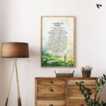 Pslams 23 | Bible Verse Frame | Christian Wall Decor