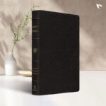 ESV Preaching Bible, Verse-by-Verse Edition: English Standard Version, Black, Goatskin, Preaching Bible, Verse-by-verse Edition Leather Bound