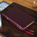 Holy Bible: New International Version, Burgundy, Bonded Leather, Thinline Reference Bible: Red Letter Edition