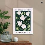 BE STILL AND KNOW CANVAS