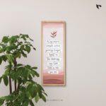 Way maker Miracle worker Promise keeper | Bible Verse Frame | Christian Wall Decor (12x34 Inch)