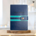 NIV Compact PU DT Thumb Index Gilt Edges Blue/Green, Compact, Readable and Stylish, Word of Christ in Red