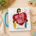 My God Loves Me Bible | Illustrated Children's Bible Story Book for Kids (Board Book)