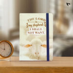 The LORD is my shepherd; I shall not want ( Psalm 23:1) Compact Size Journal | Notepad