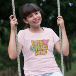 Love Peace Joy | Bible Verse Christian T-Shirt | Kids