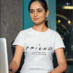 A Friend loves at all times | Bible Verse Christian T-Shirt | Women's