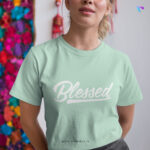 Blessed | Christian Bible Verse T-Shirt | Women's