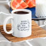 God makes his people strong | Christian Mug