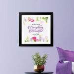 He has made everything beautiful in its time (Ecclesiastes 3:11) Bible Verse Frame | Budget Christian Frames