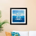Fear not, for I am with you (Isaiah 41:10) Bible Verse Frame | Christian Wall Decor | Gabriels