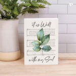 It is well with my soul | Christian Wood Block Decor